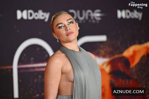 Florence Pugh Sexy Flashes Her Hot Boobs At Dune Part Two Premiere In New York City Aznude