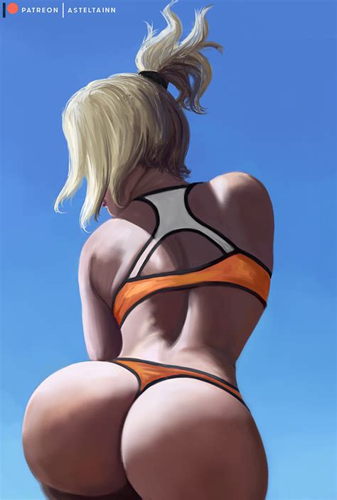 Mercy On A Beach By Asteltainn Hentai Foundry