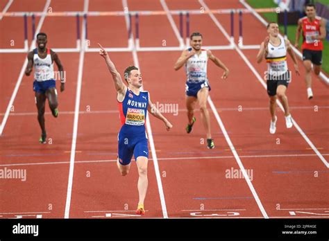 Karsten Warholm Norway 400m Hurdles Gold Medal European