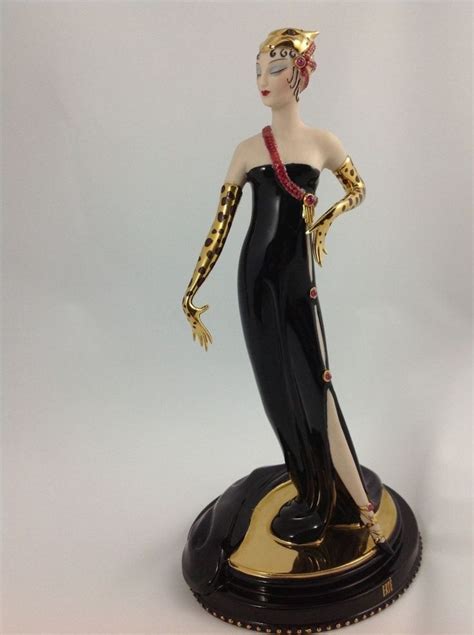 House Of Erte Untamed Beauty Porcelain By Franklin Mint 3 10