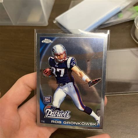 2010 Topps Chrome C112 Rob Gronkowski Rc Ebay