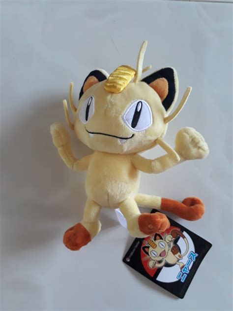 Pokemon Center Meowth Plush, Hobbies & Toys, Toys & Games on Carousell