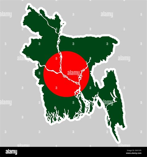 Map Bangladesh Stock Vector Images Alamy