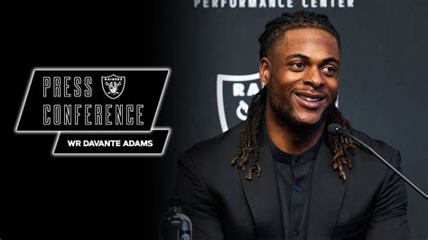 Davante Adams' Introductory Press Conference - 3.22.22 | Las Vegas ...