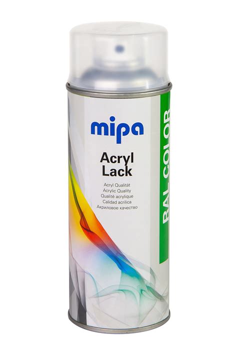 Mipa Acryl Lackspray Klarlack Matt Profiautolacke