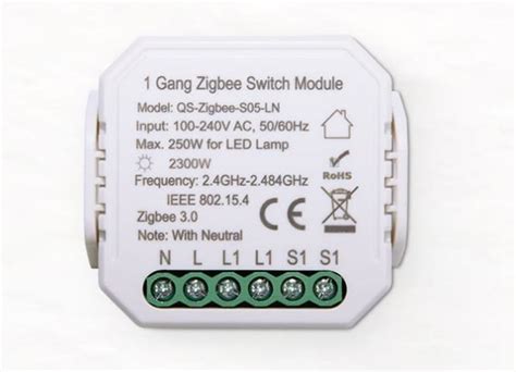 1 Gang ZigBee Switch Module – QoS Solutions