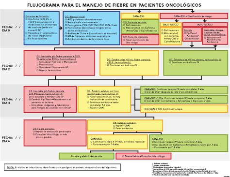 Neutropenia Febril Algoritmo Flujograma Para El Manejo De Fiebre En