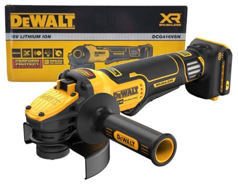Szlifierka katowa DeWALT DCG416VSN - Domitech.pl