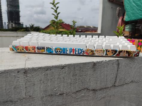 One Piece Themed Stickerbomb Keyboard : r/OnePiece