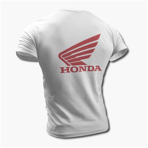 Honda T Shirt Honda Logo White Tee Shirt T Shirt Kingship