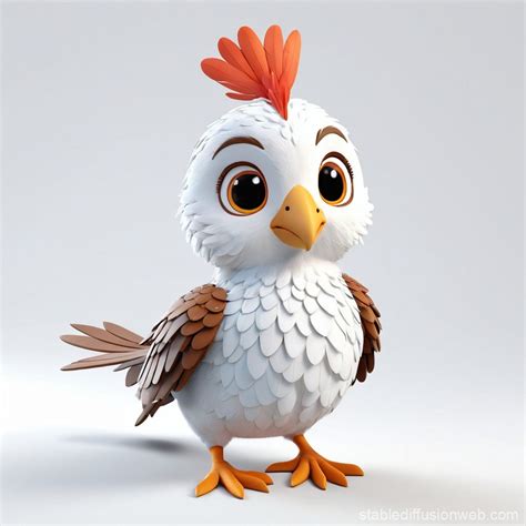 cuddly ancient bird character Prompts | Stable Diffusion Online