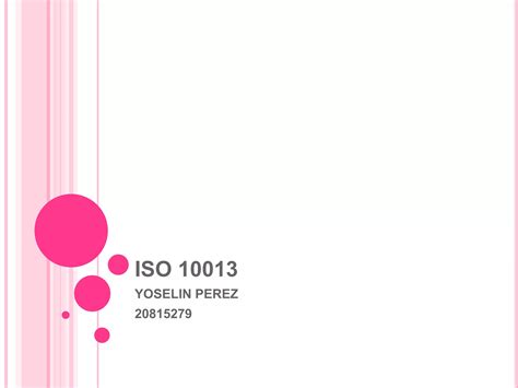 Norma Iso 10013 1995