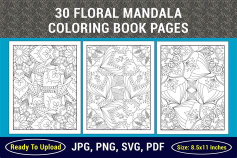 Flower Mandala Coloring Page Graphic By Mehedi Hassan Creative Fabrica