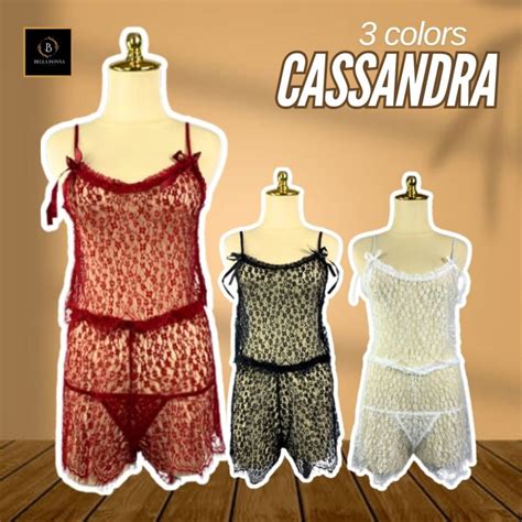 Jual Belladonna Id Cod Lingerie Set Baju Tidur Wanita Dewasa Lingerie Cassandra All Size Sexy