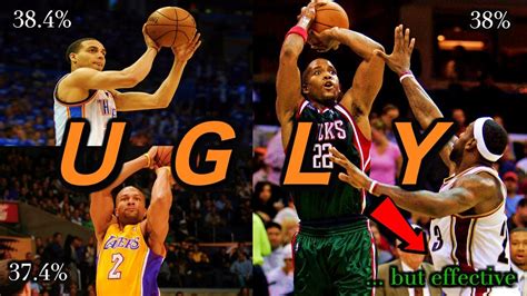 5 Great Nba Shooters With Ugly Shooting Forms Youtube