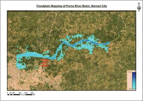 Flood plain map of research study area | Download Scientific Diagram