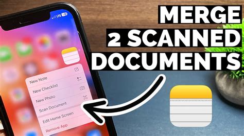 How To Merge 2 Scanned Documents Into One PDF In IPhone I Combine