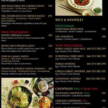 Menu Of Sultans Of Spice Blupetal Hotel Bengaluru