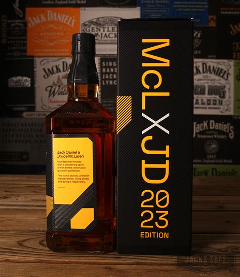 Jack Daniels Mclxjd Edition Boxed Mclaren Bottle Ml