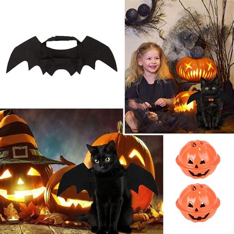 Halloween Pet Bat Wings Cat Halloween Costume Cat Costume Cute Cat