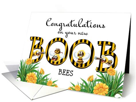Boobs Boob Bees Boob Job Congratulations Card Someone 1557530