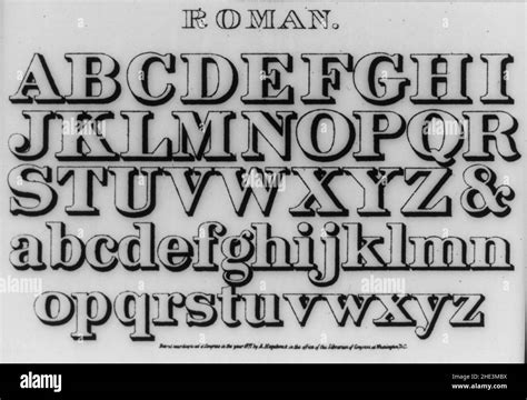 Roman alphabet hi-res stock photography and images - Alamy