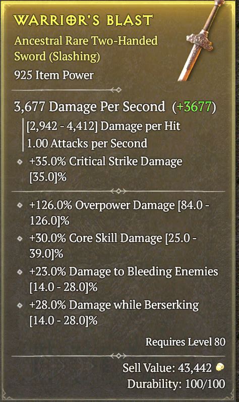 O Barb Weapons High Rolled Topic D Jsp