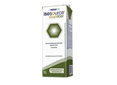 Isosource Soya Fiber Baunilha Tetra Square 1l Com O Melhor Preço é No