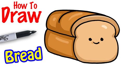 How To Draw Loaf Of Bread