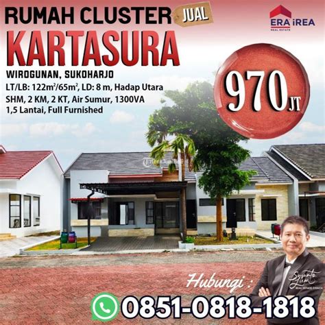 Jual Rumah Lt Lb Kt Km Shm Di Solo Di Surakarta Jawa Tengah