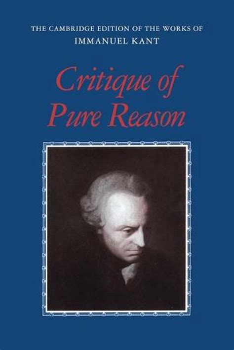 Critique of Pure Reason by Immanuel Kant (English) Paperback Book Free ...