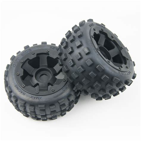 24mm Hex Off Road Knobby Rear Tire For Rovan HPI Baja 5B King Motor