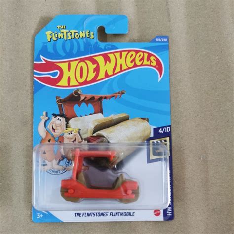 Jual Hot Wheels Movie The Flintstones Flintmobile HW Screen Time 4 10
