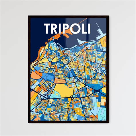 Tripoli Africa Map Tripoli Libya Free Stock Vectors