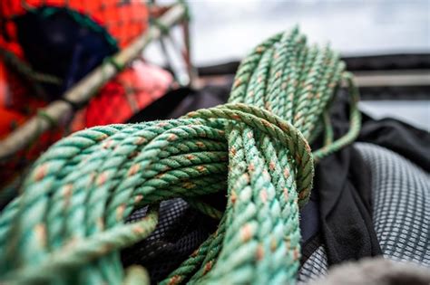 Premium Photo Rope On A Fishing Boat In Tasmania Australia