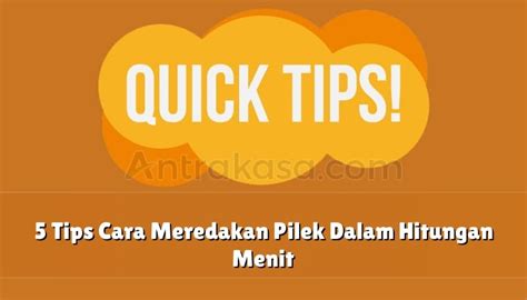 5 Tips Cara Meredakan Pilek Dalam Hitungan Menit