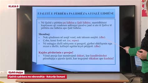 8535 - Gjuhë shqipe - Fjalitë e përbëra me nënrenditje - YouTube