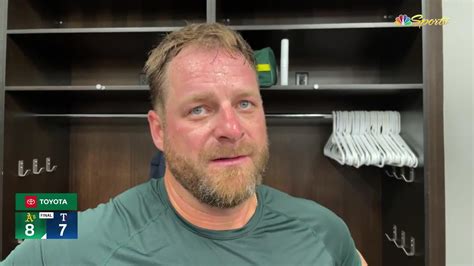 stephen vogt excited    bench    win   nbc