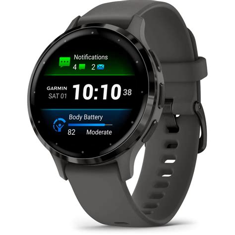 Garmin Умные часы Garmin Venu 3S slate stainless pebble grey купить на ...