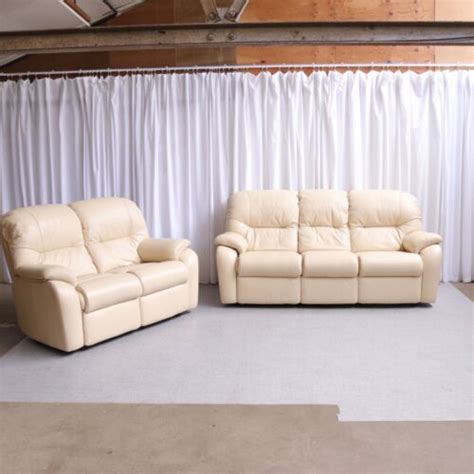 G Plan Seater Sofas Set Mistral Two Piece Suite Cream Leather