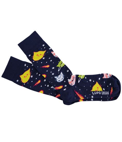 Meia Cano Longo Gatoverso Lupo Urban 16905 085 Algodão lingerie br