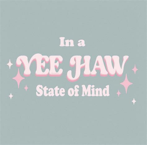 Yee Haw Sticker By Reeselester Artofit