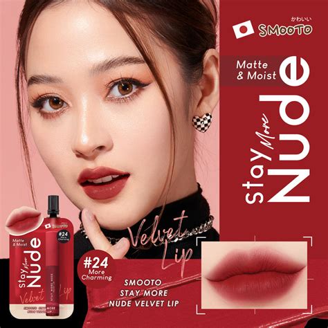 Smooto Stay More Nude Velvet Lip G More Charming