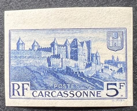 France 1938 5f Carcassonne Unserrated Rating 750 Yvert Catawiki