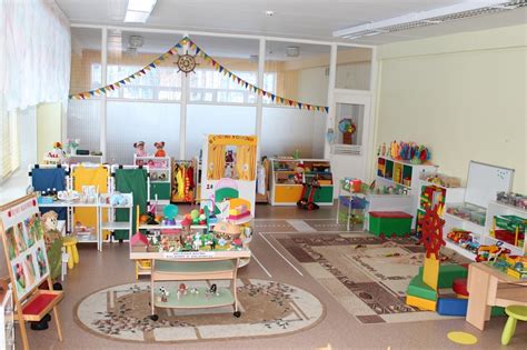 Компоненты предметно-развивающей среды в детском саду
