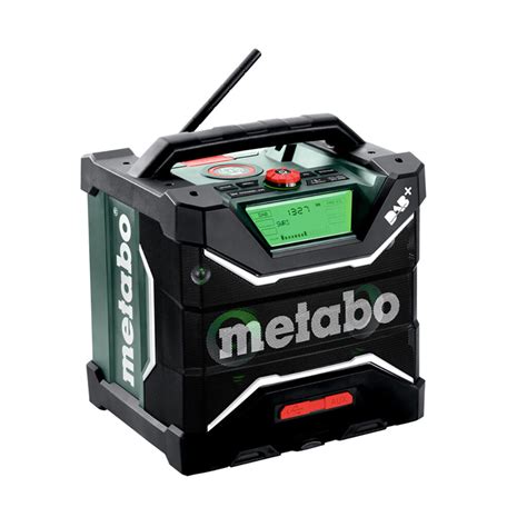 Metabo RC 12 18V 32W Bluetooth DAB Radio Charger Body Protrade