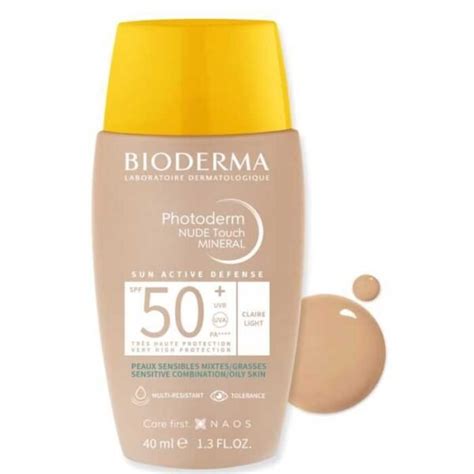 Bioderma Photoderm Nude Touch Spf Teinte Claire Ml Santeamana