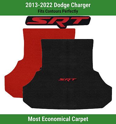 Lloyd Velourtex Trunk Carpet Mat For 13 22 Dodge Charger W Red On