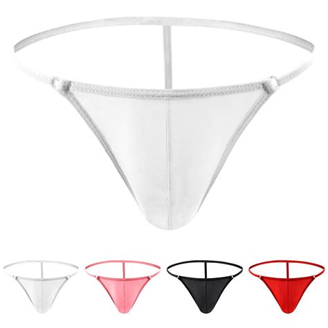 Hot Men Enhance Pouch Thong Bikini G String Minikini Tangas Posing Underwear T Back Shopee