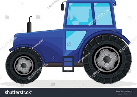 2,360 Cartoon Tractor Blue Royalty-Free Photos and Stock Images | Shutterstock